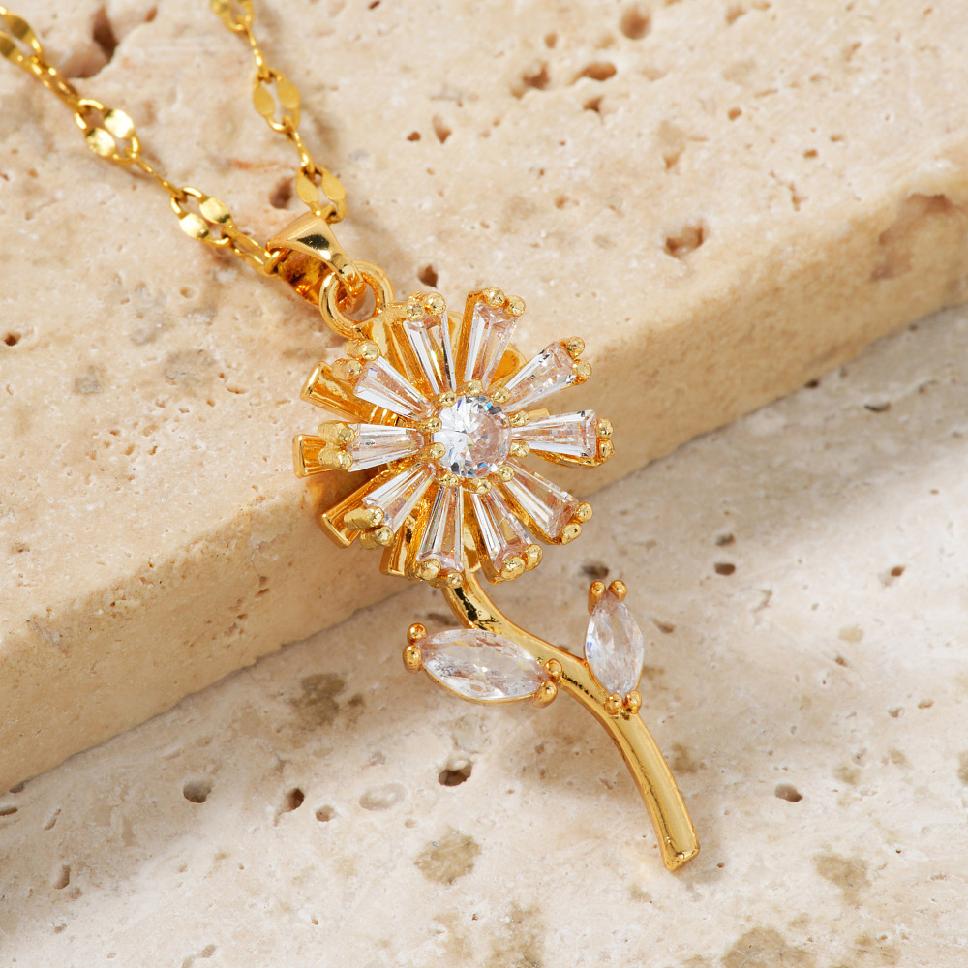 Crystal Blossom Necklace
