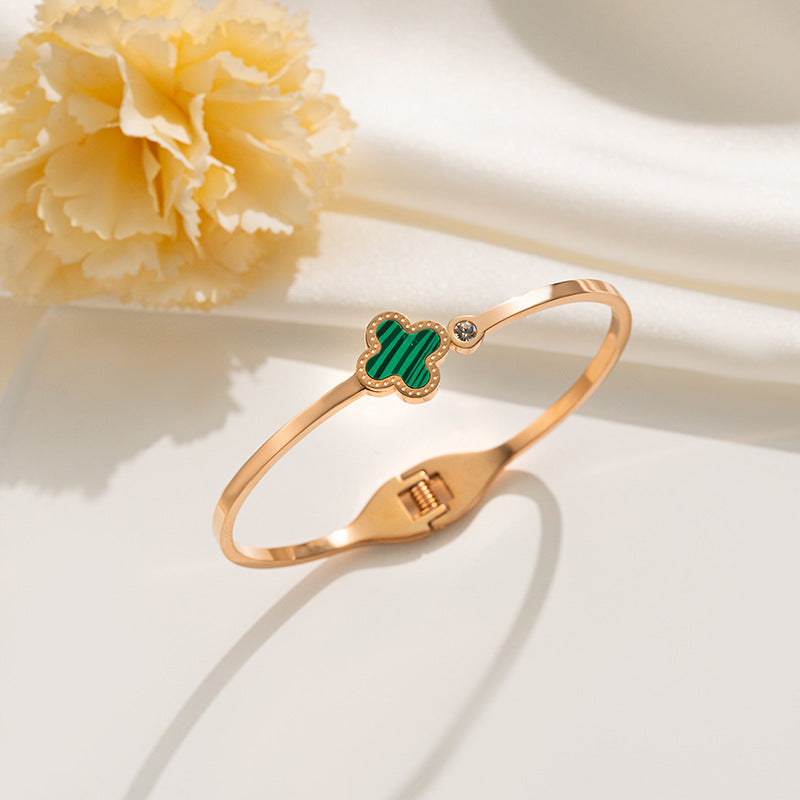 Emerald Grace Bangle