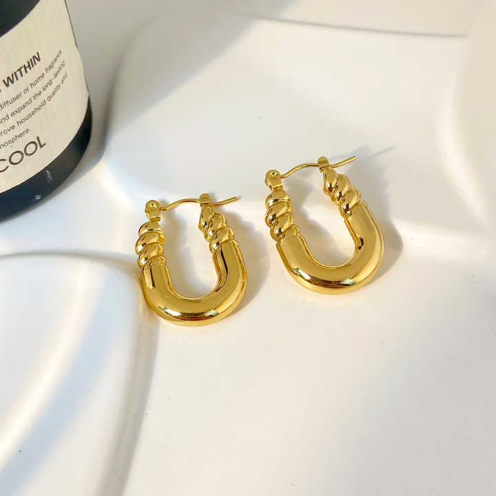 Sunny Swirl Hoops