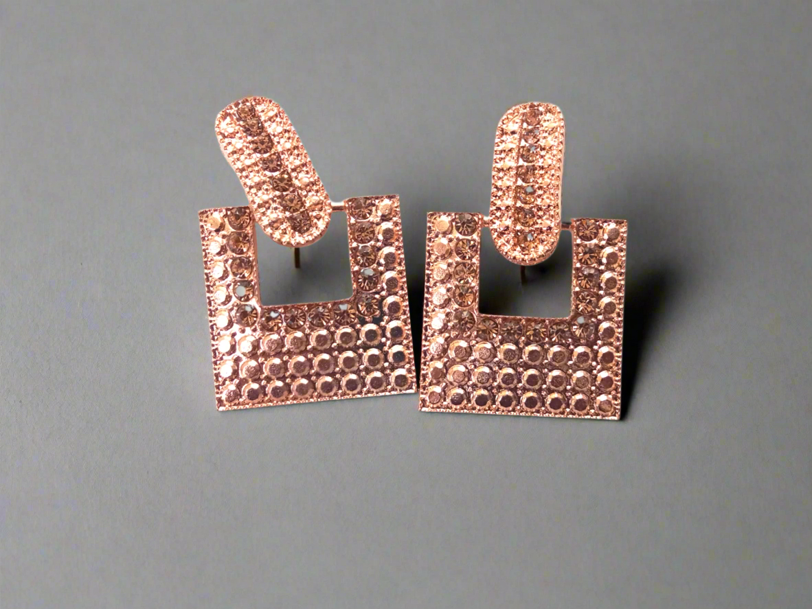 Glamour Grid Earrings