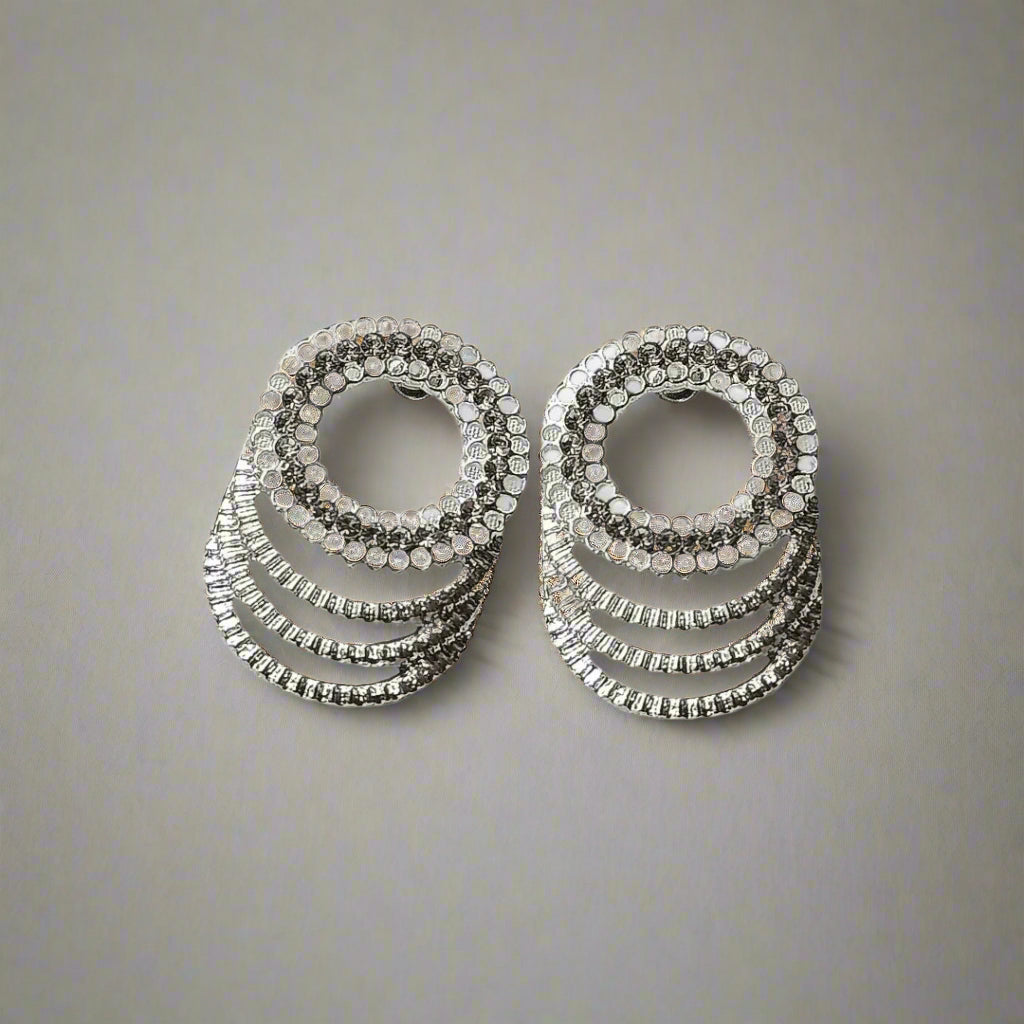 Orbit Earrings - Silver