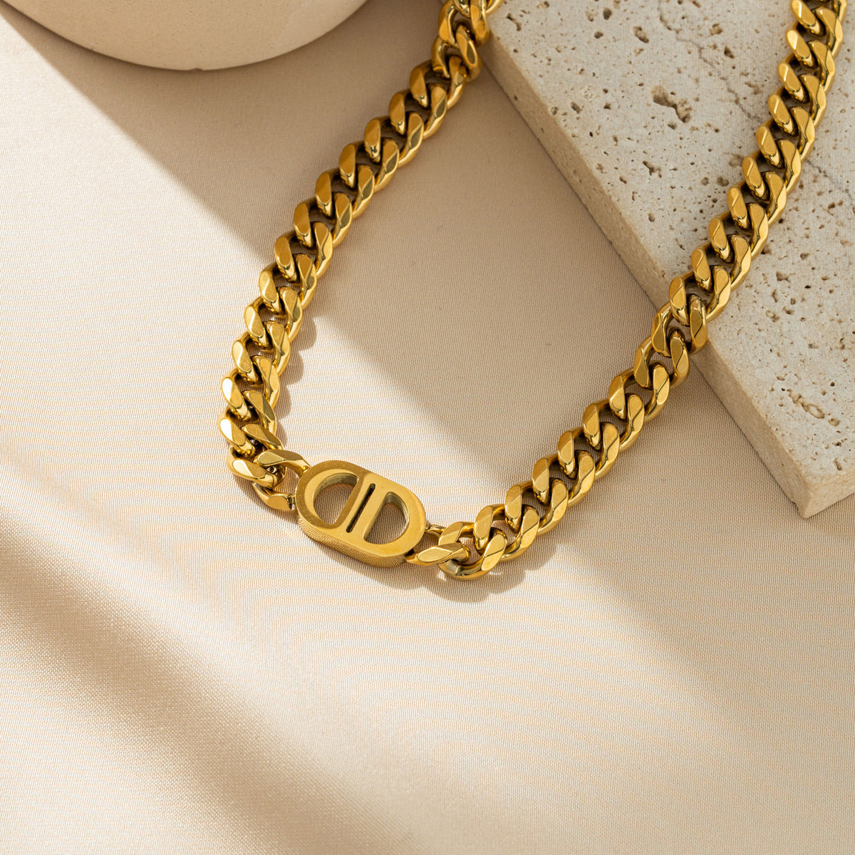 Double D Cuban Chain