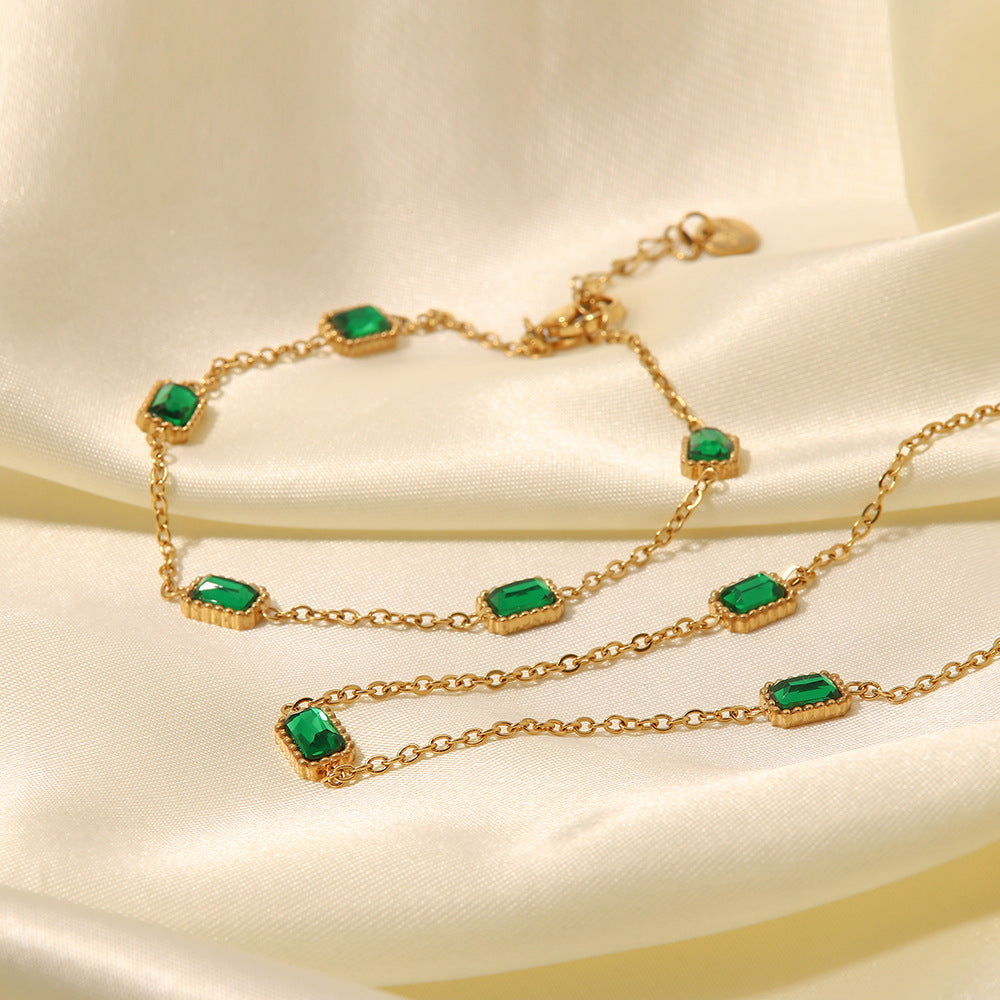 Emerald Trinity Set