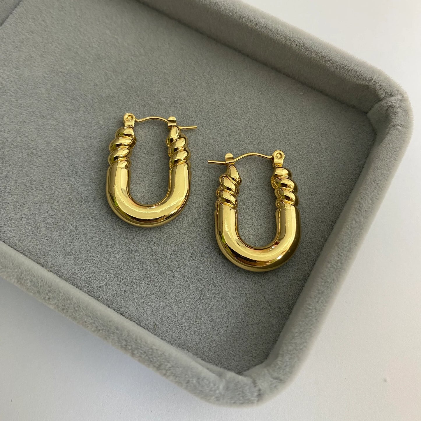 Sunny Swirl Hoops