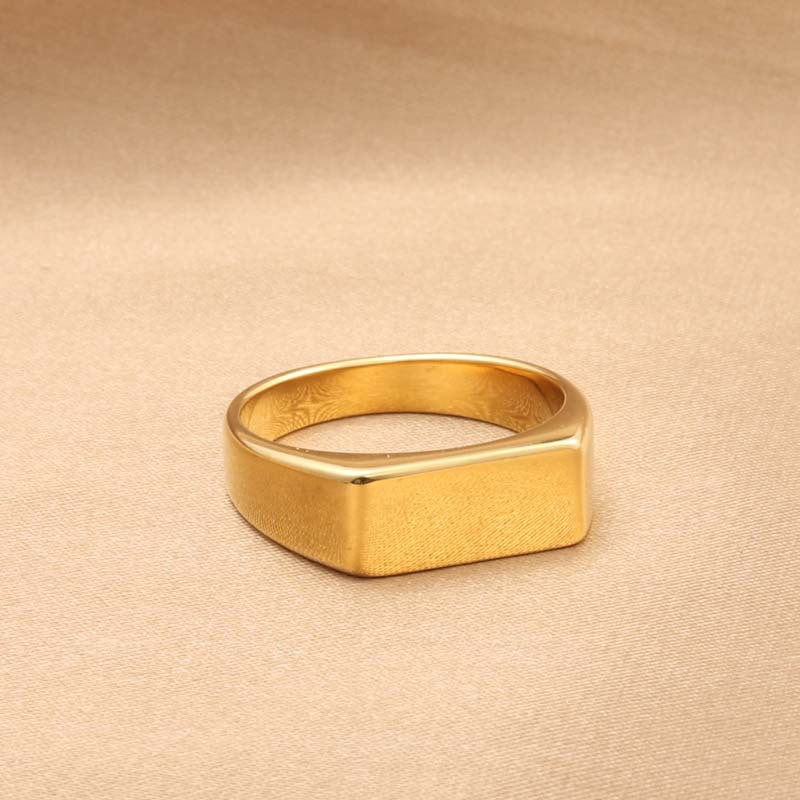 Signet Bar Ring