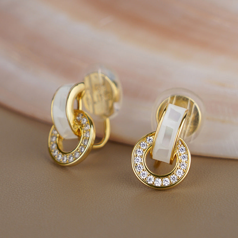 Circle Link Studs