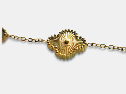 Gilded Petal Bracelet