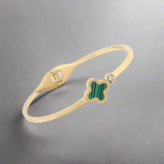 Emerald Grace Bangle