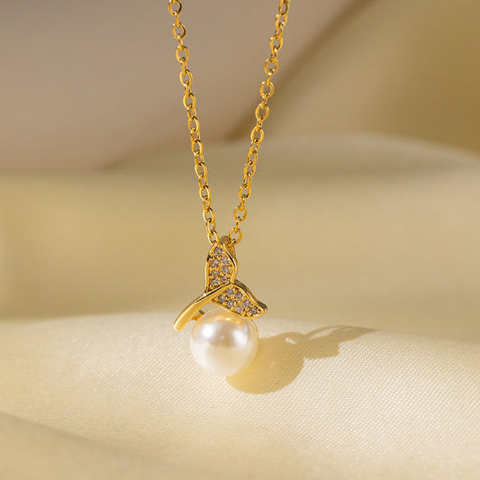 Pearl Drift Necklace