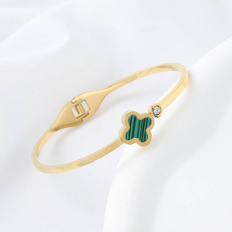 Emerald Grace Bangle